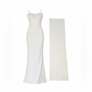 Women's Landa White Gown Dress Size 6